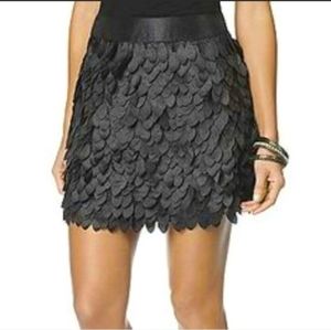 Kardashian Kollection Black Pedal Skirt